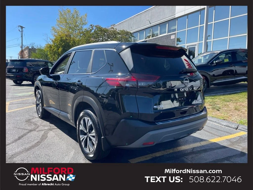 Certified Used 2023 Black Nissan SV image 3