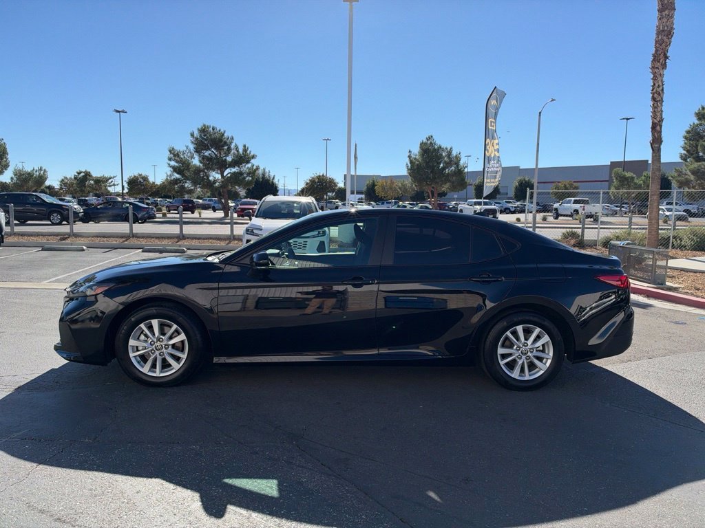 Used 2025 Black Toyota LE image 2