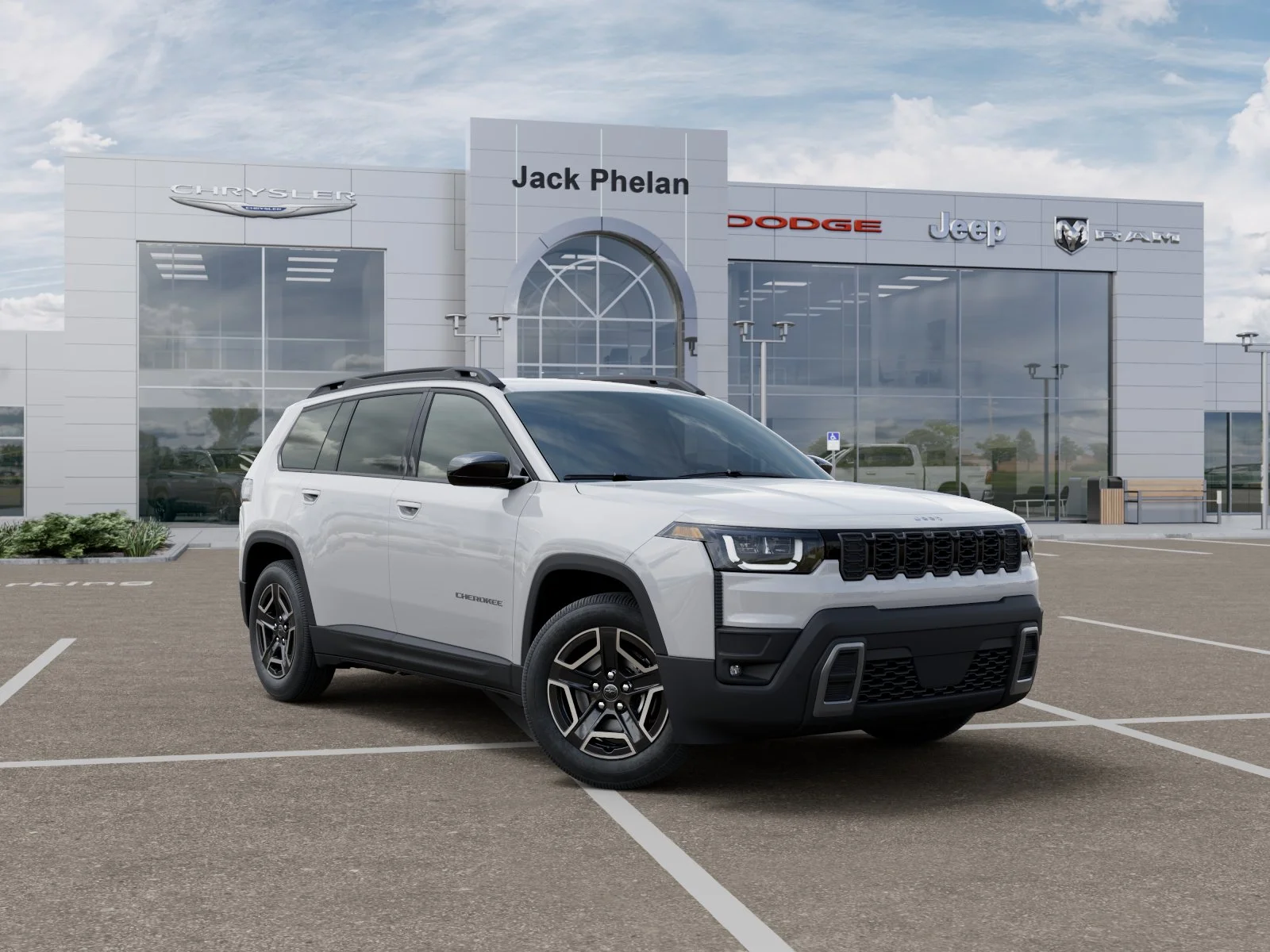 New 2026 Bright White Clearcoat Jeep Laredo image 5