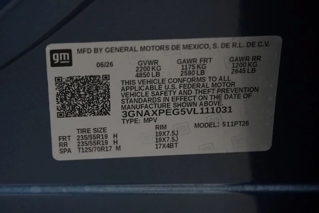 New 2027 Lakeshore Blue Metallic Chevrolet AWD LT image 40