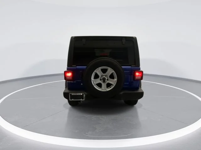 Used 2019 Blue Jeep Unlimited Sport S image 3