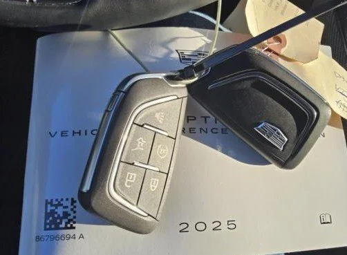 Used 2025 White Cadillac Luxury 2 image 13