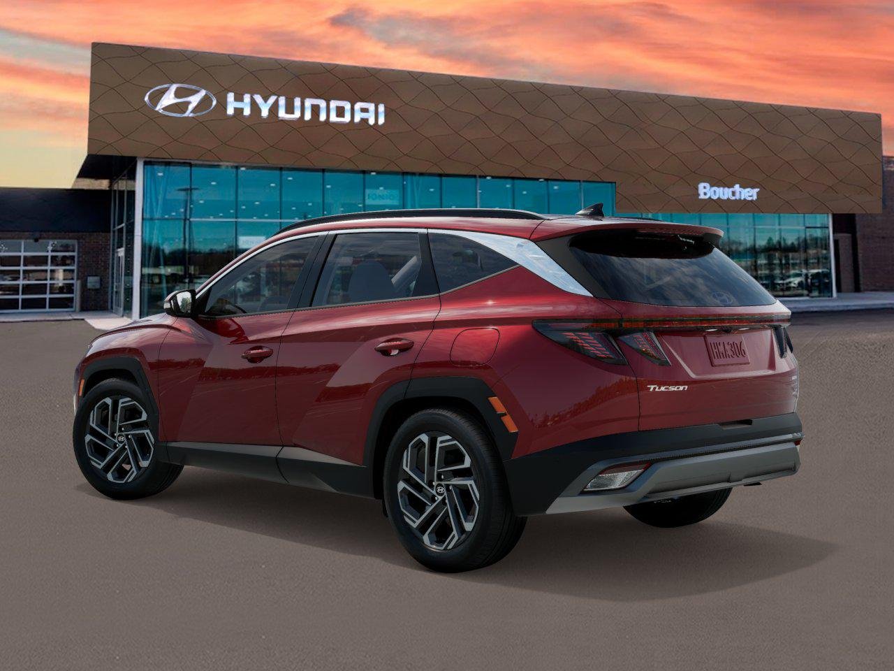 New 2026 Ultimate Red Hyundai Limited AWD image 5