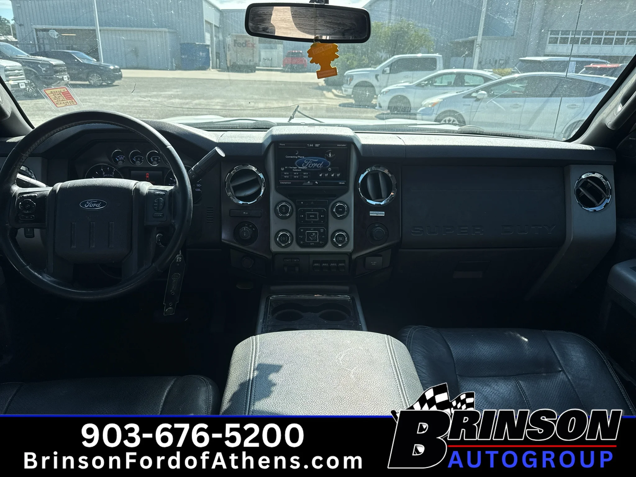 Used 2014 White Platinum Tri-Coat Metallic Ford Lariat image 10