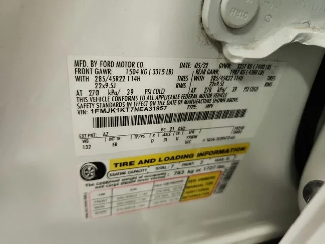 Used 2022 White Ford Limited image 25