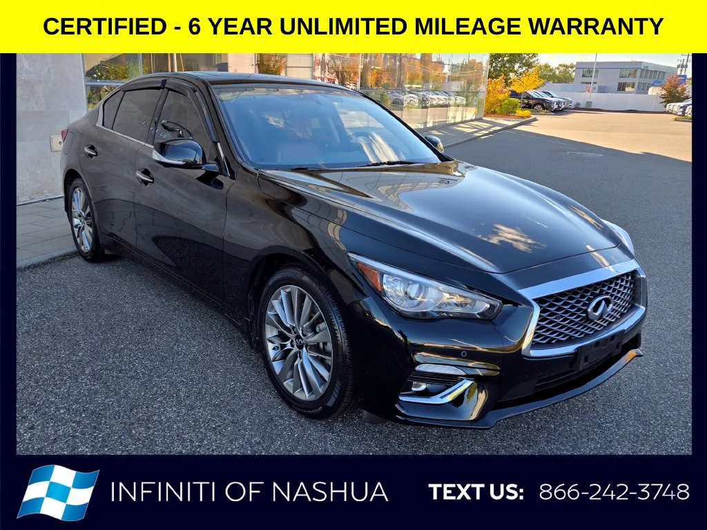 Certified Used 2024 Black INFINITI LUXE image 15