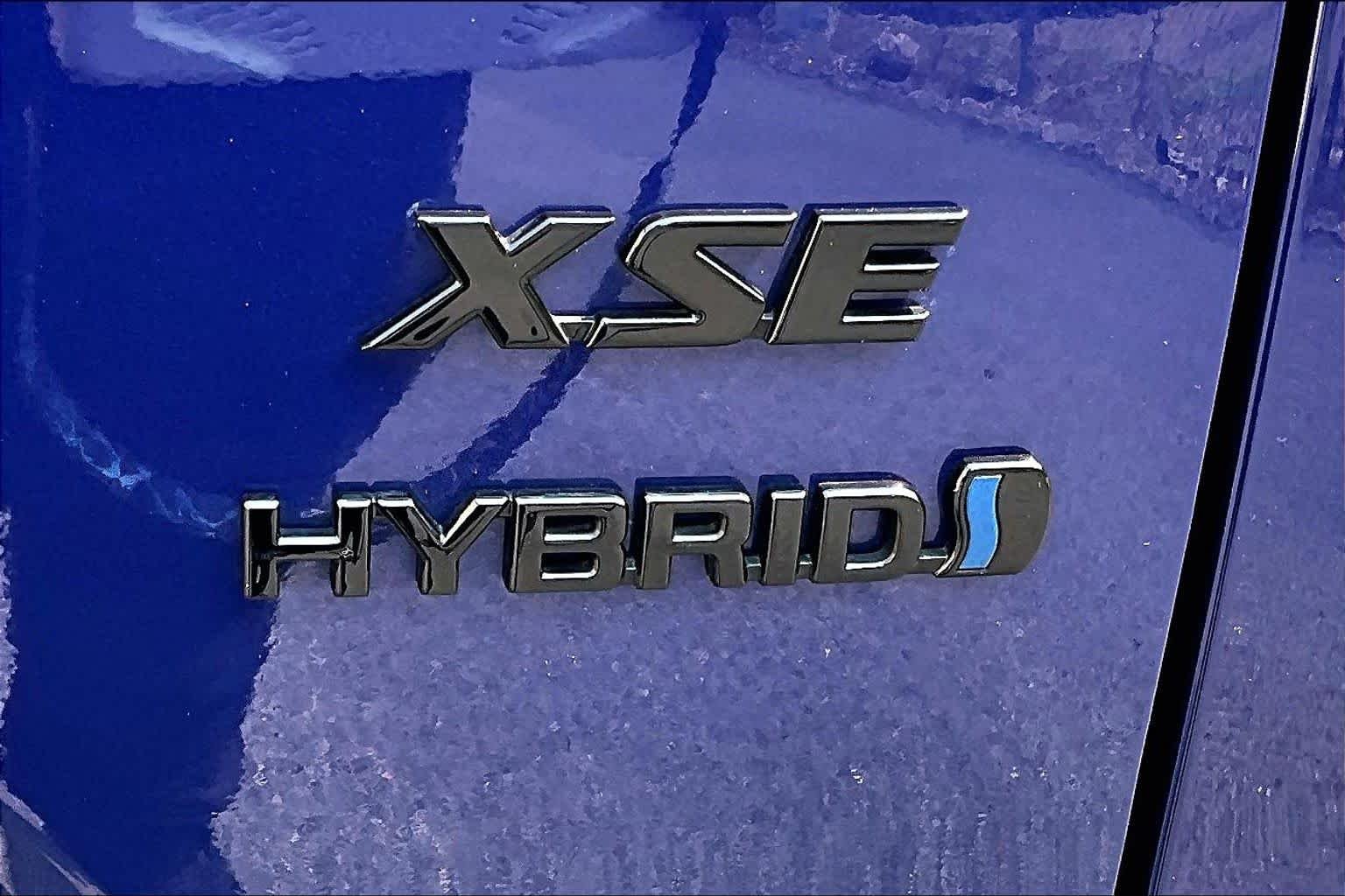 Used 2024 Blue Crush Metallic Toyota Hybrid XSE image 10