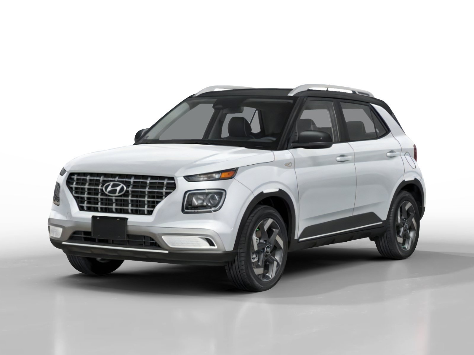 New 2026 Lunar White w/Black Roof Hyundai SEL w/Two-Tone Roof image 1
