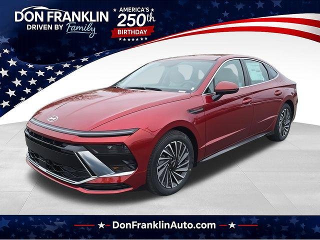New 2025 Red Hyundai SEL image 1