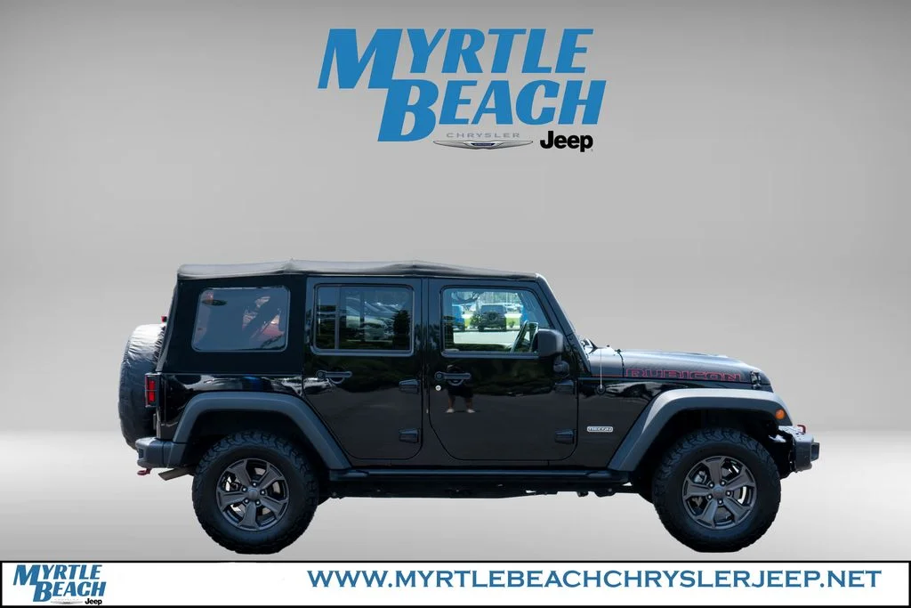 Used 2018 Black Clearcoat Jeep Unlimited Rubicon image 7