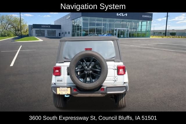 Used 2023 Silver Jeep Sahara 4xe image 9