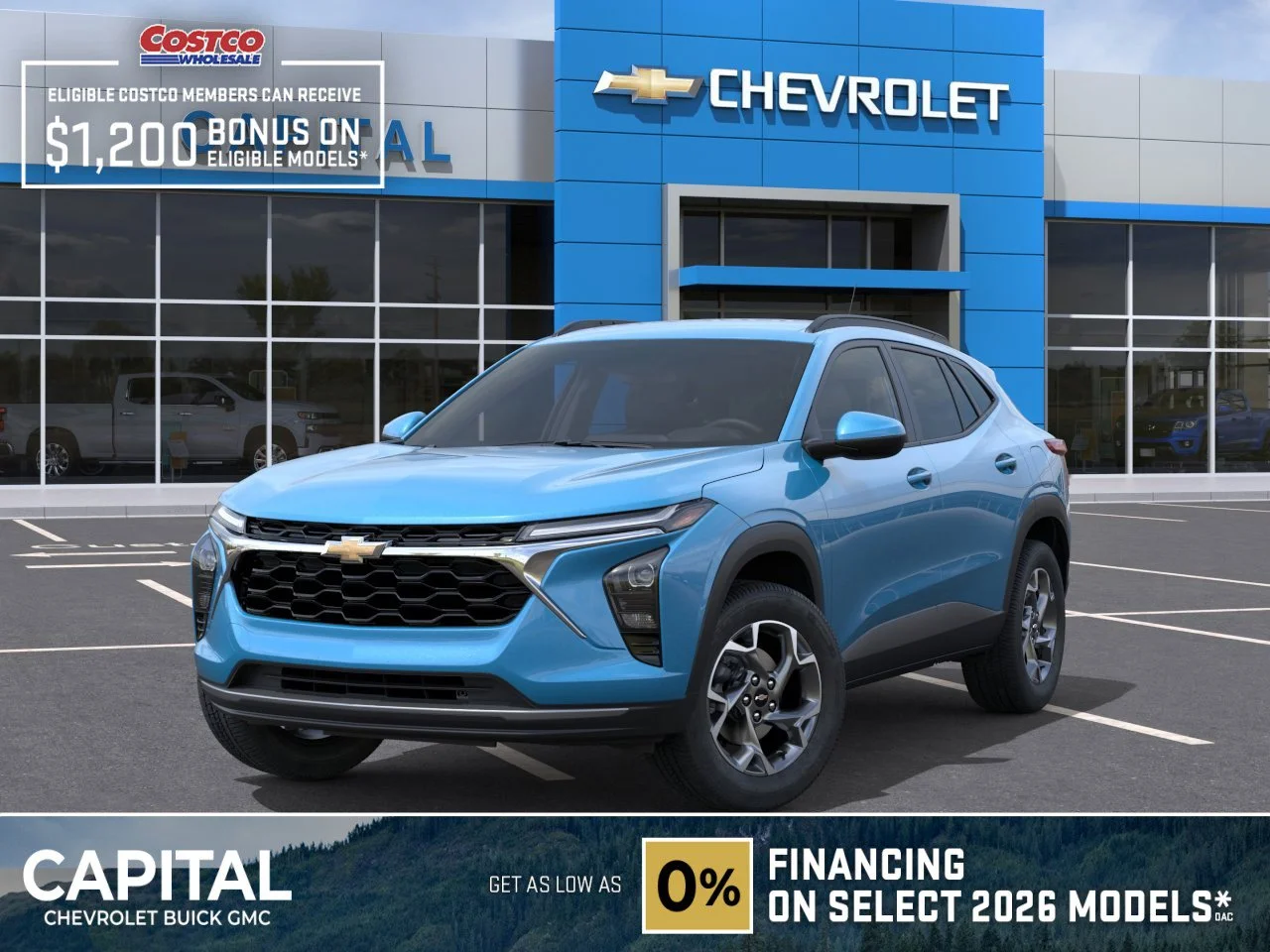 New 2026 Marina Blue Metallic Chevrolet LT image 1