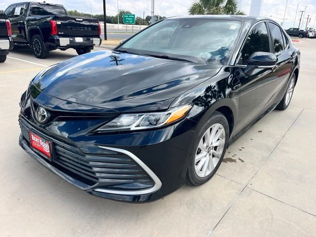 Used 2023 Black Toyota LE image 3
