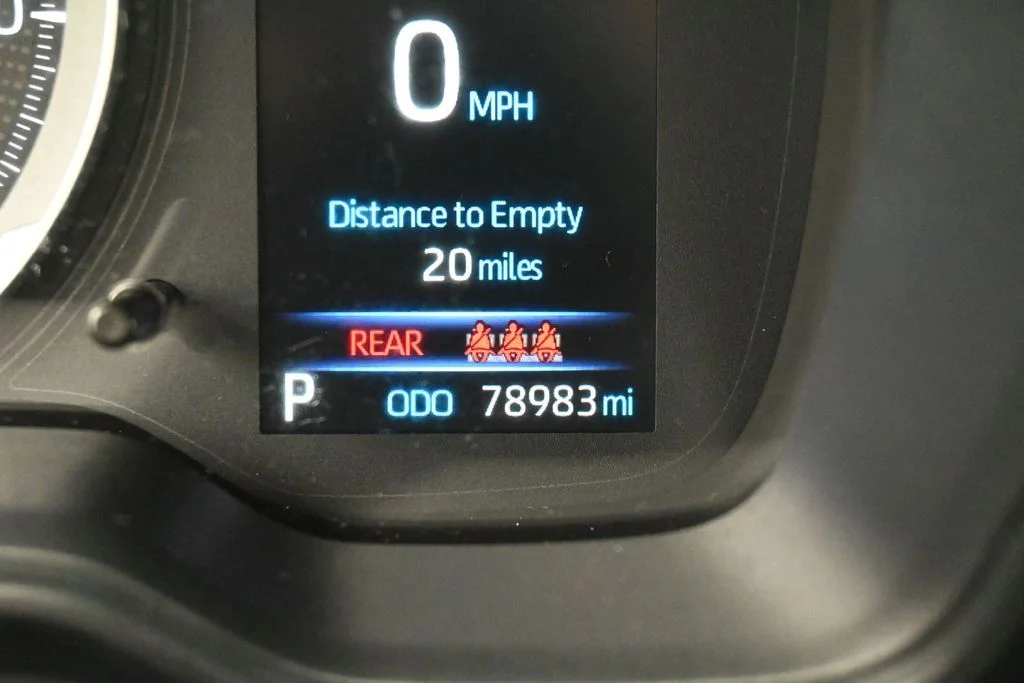 Used 2021 Super White Toyota LE image 22