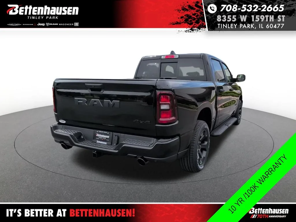 New 2026 Diamond Black Crystal Pearlcoat Ram Express image 6