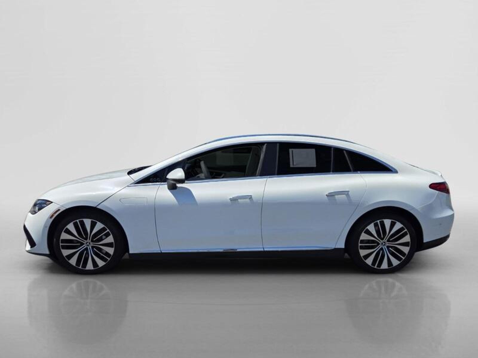 Certified Used 2023 MANUFAKTUR Moonlight White Metallic Mercedes-Benz EQE 350+ image 2