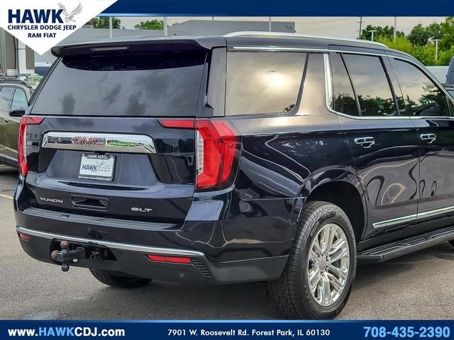 Used 2021 Blue GMC SLT image 6