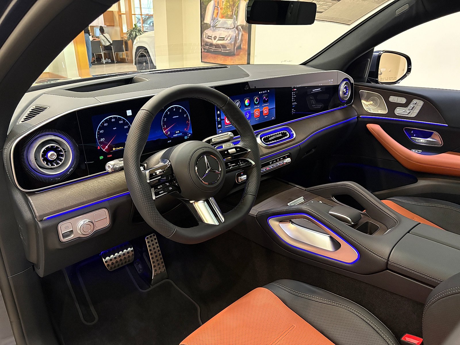 New 2027 Twilight Blue Metallic Mercedes-Benz GLE 450 image 37