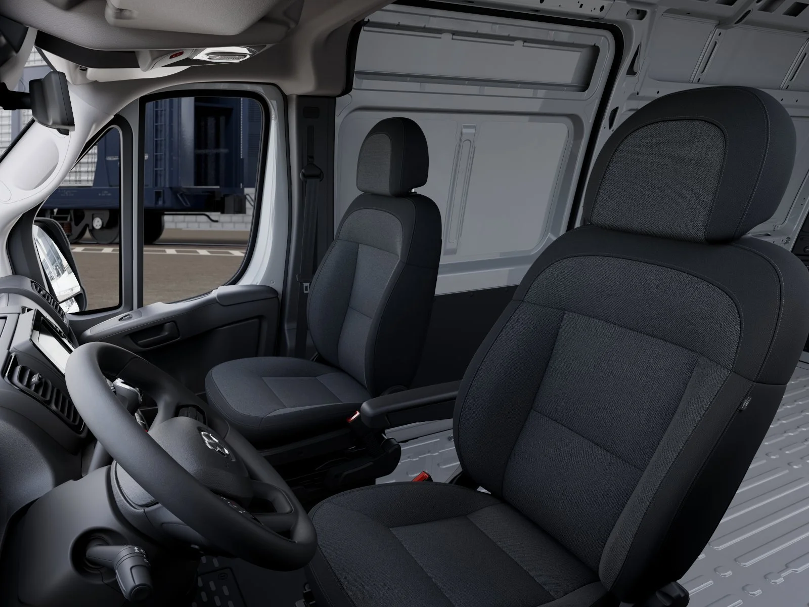 New 2026 Bright White Clearcoat RAM High Roof image 23