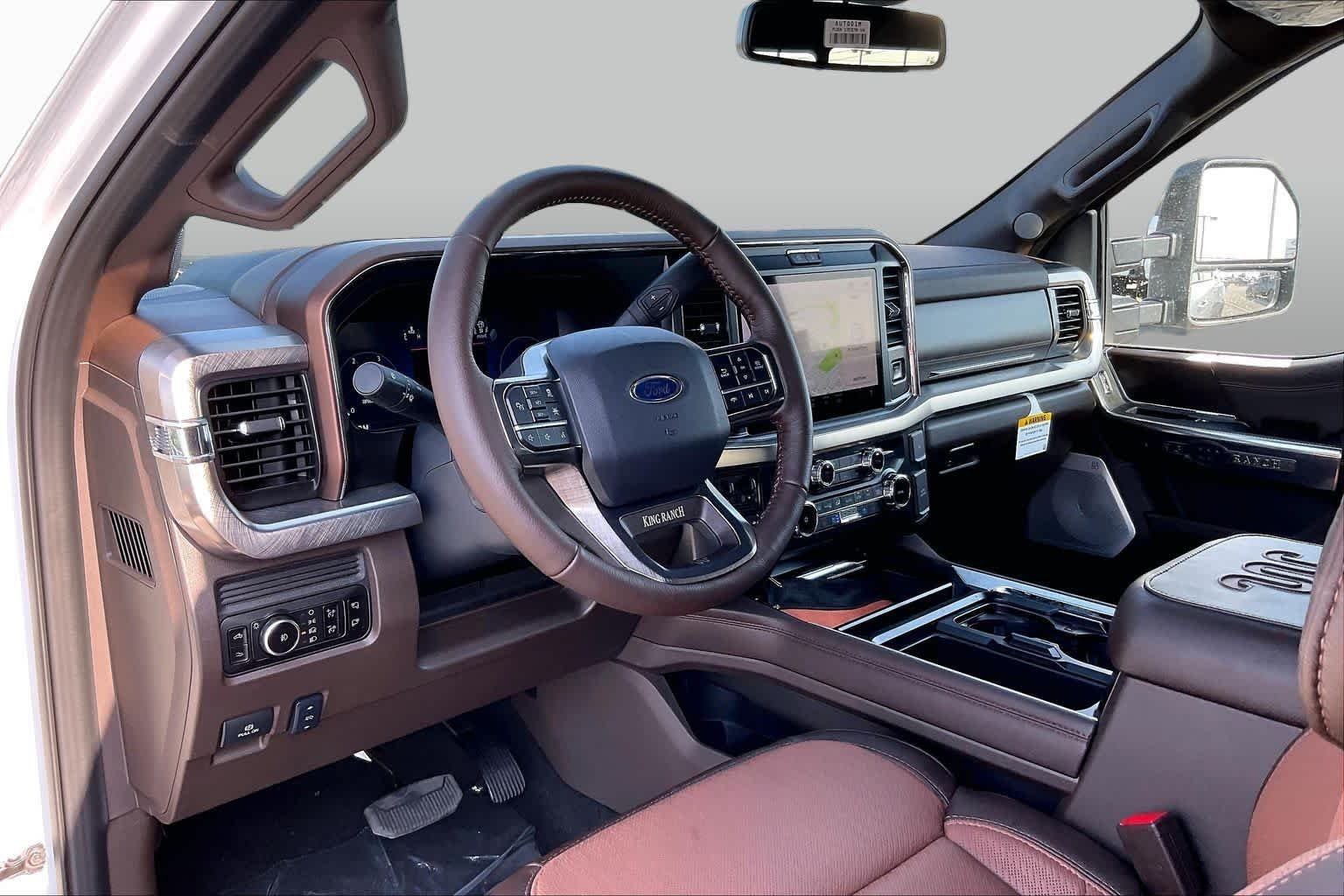 New 2026 Oxford White/Marsh Gray Ford King Ranch image 6