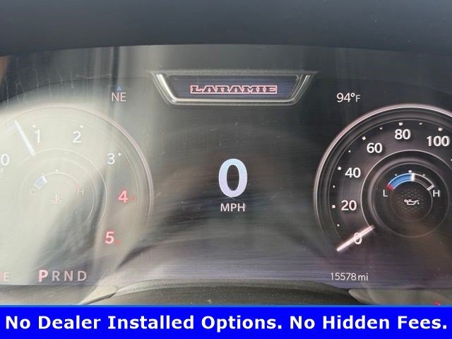 Used 2026 Diamond Black Crystal Pearlcoat Ram Laramie image 7