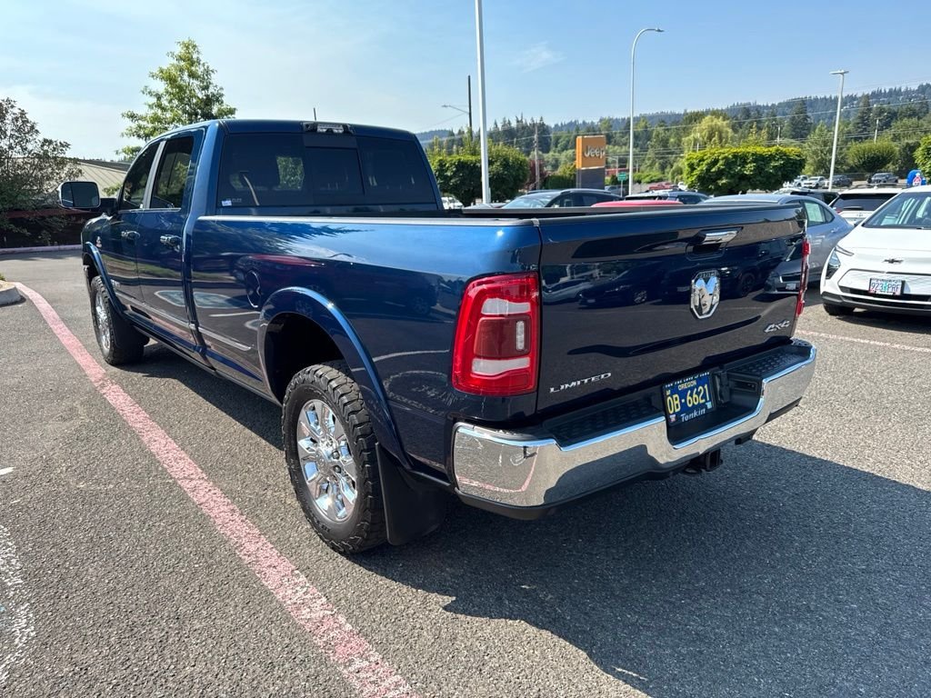 Used 2022 Patriot Blue Pearlcoat Ram Limited image 7