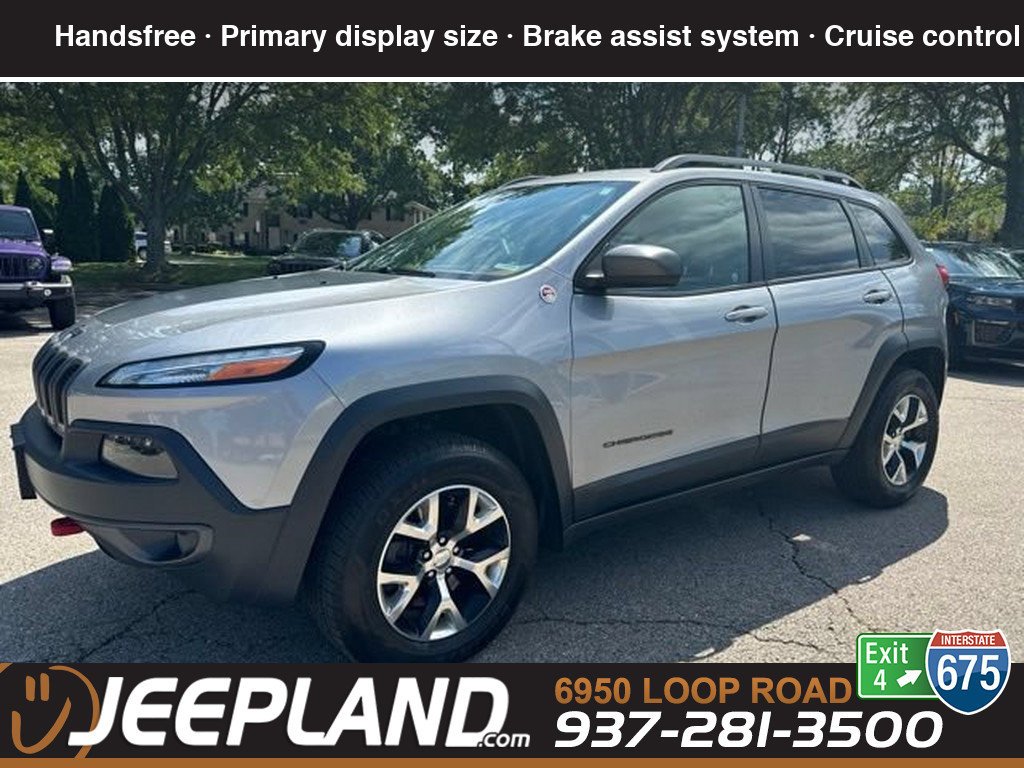 Used 2014 Billet Silver Metallic Clearcoat Jeep Trailhawk image 1