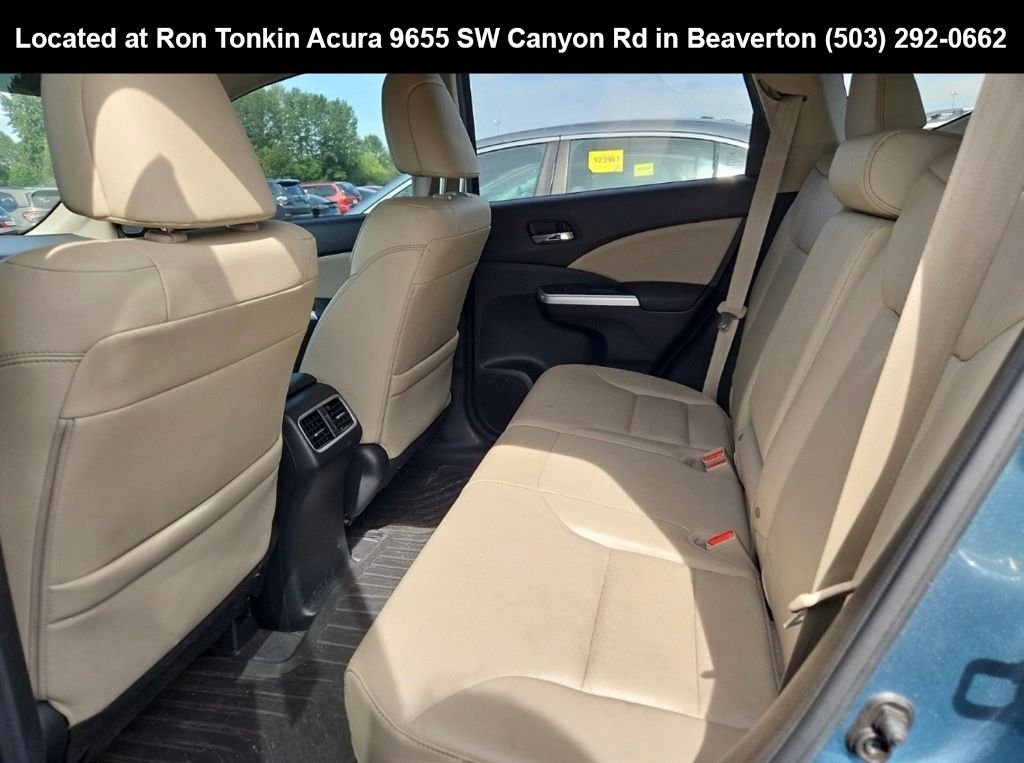 Used 2016 Obsidian Blue Pearl Honda EX-L image 12