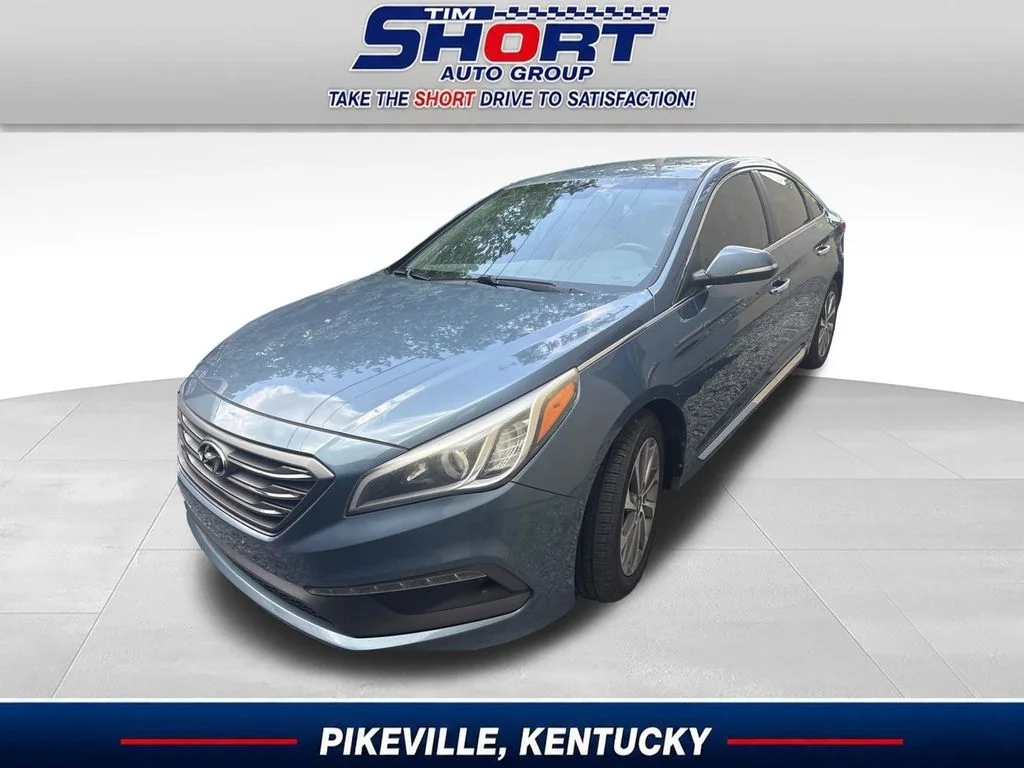 Used 2015 Blue Hyundai Sport image 1