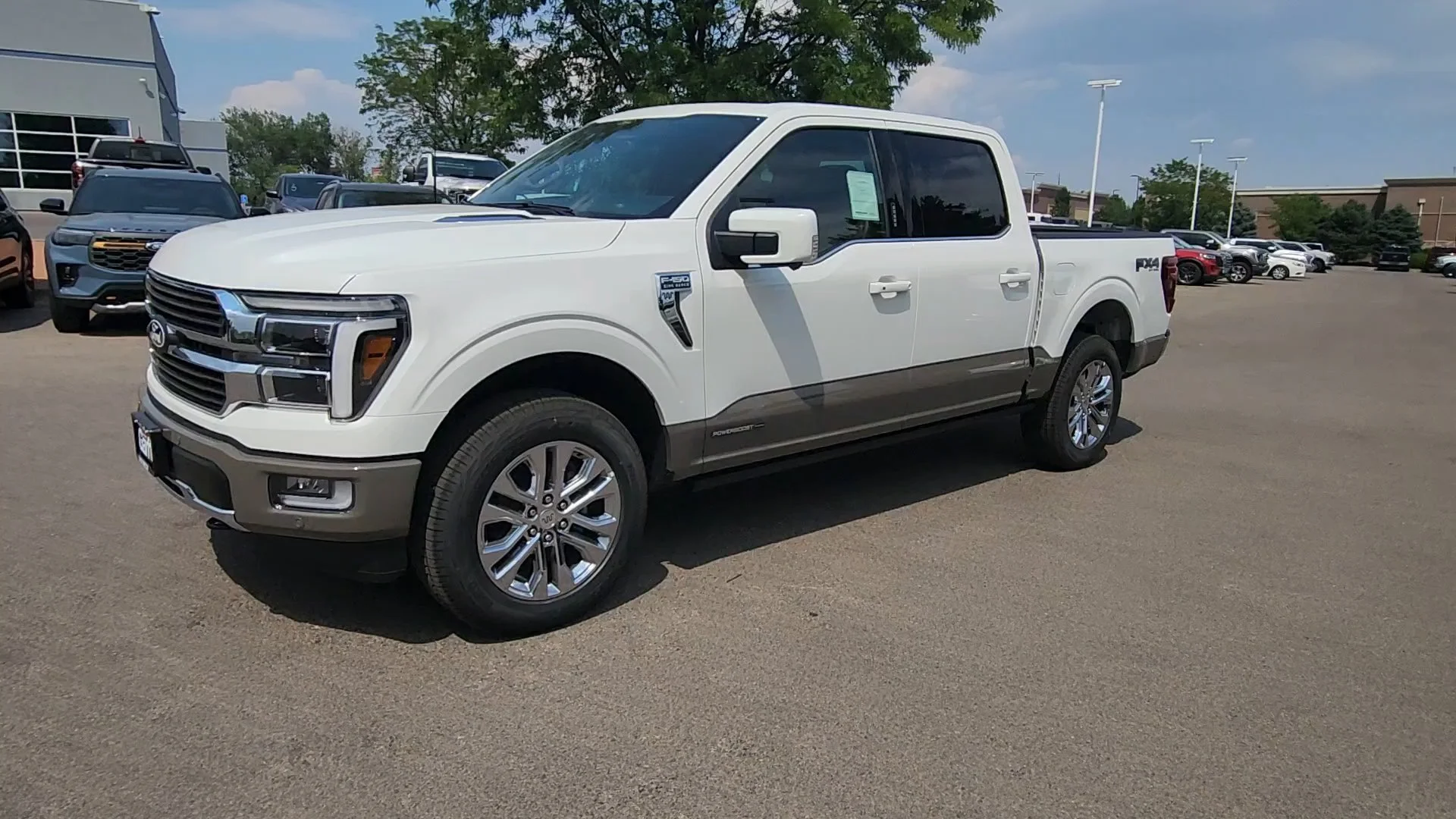 New 2026 Star White Metallic Tri-Coat Ford King Ranch image 10