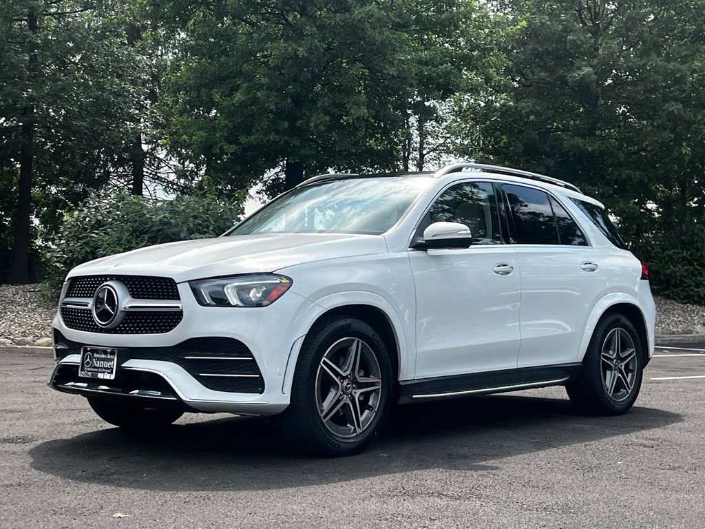 Certified Used 2022 White Mercedes-Benz GLE 350 image 1