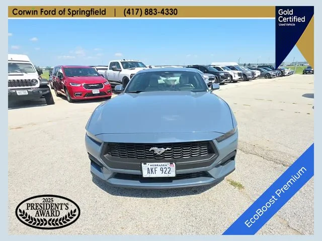 Used 2026 Vapor Blue Ford EcoBoost Premium image 1