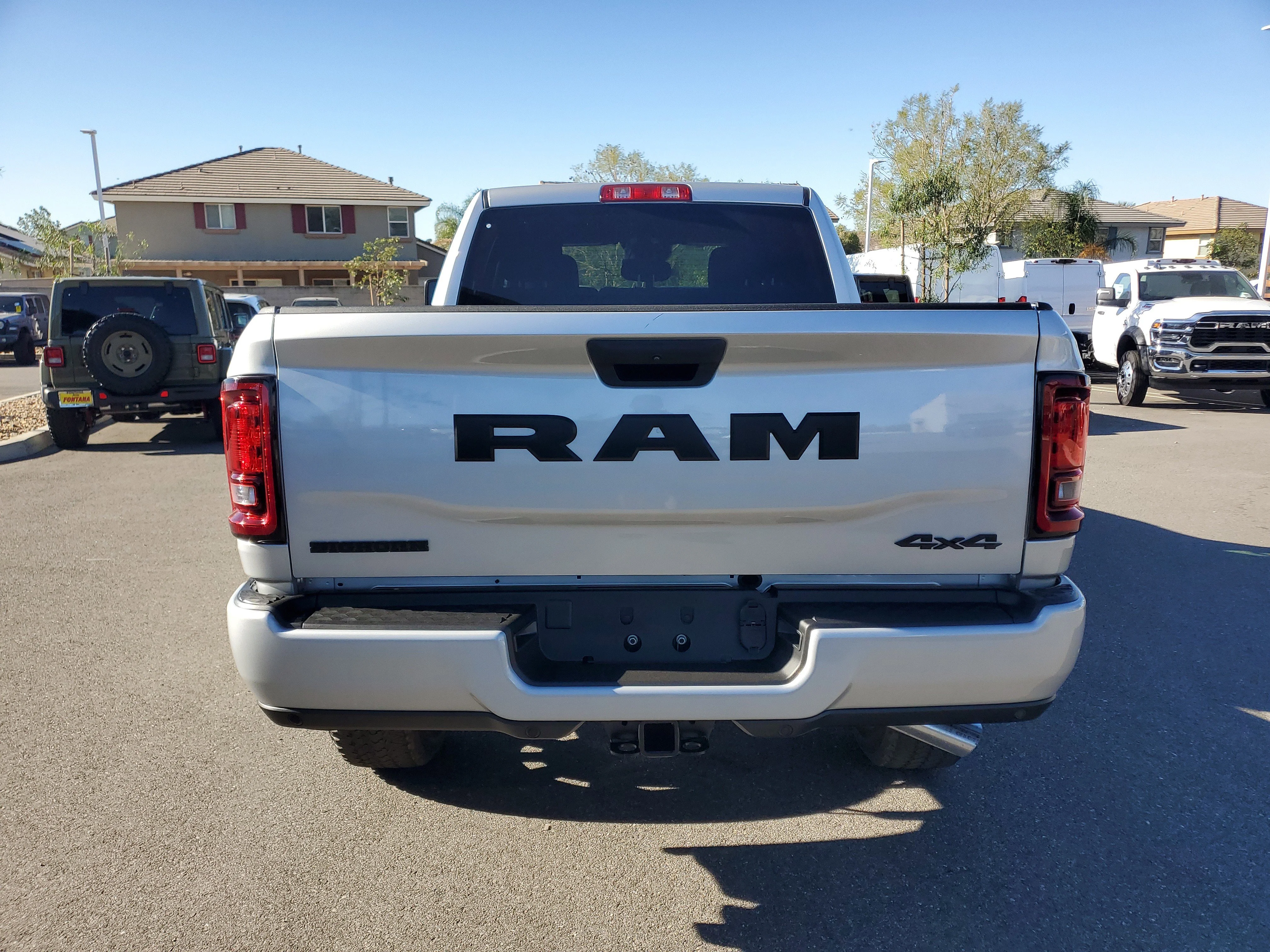 New 2026 Silver-Zynith Exterior Paint RAM Big Horn image 4