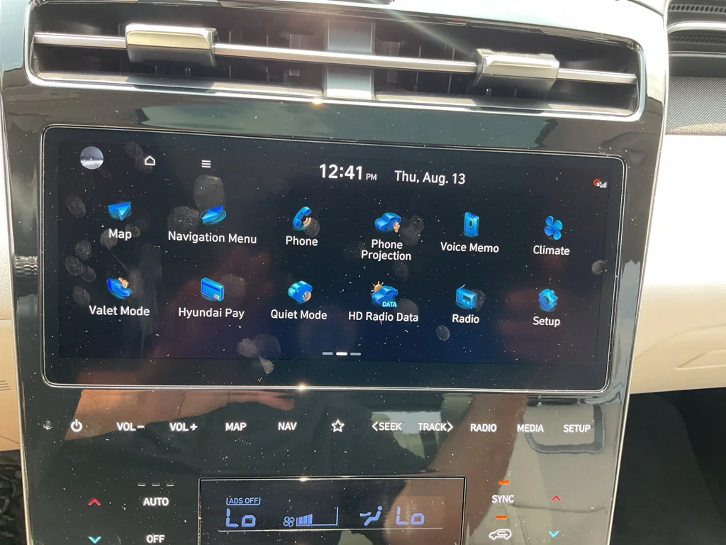 Used 2024 Intense Blue Hyundai Limited image 27