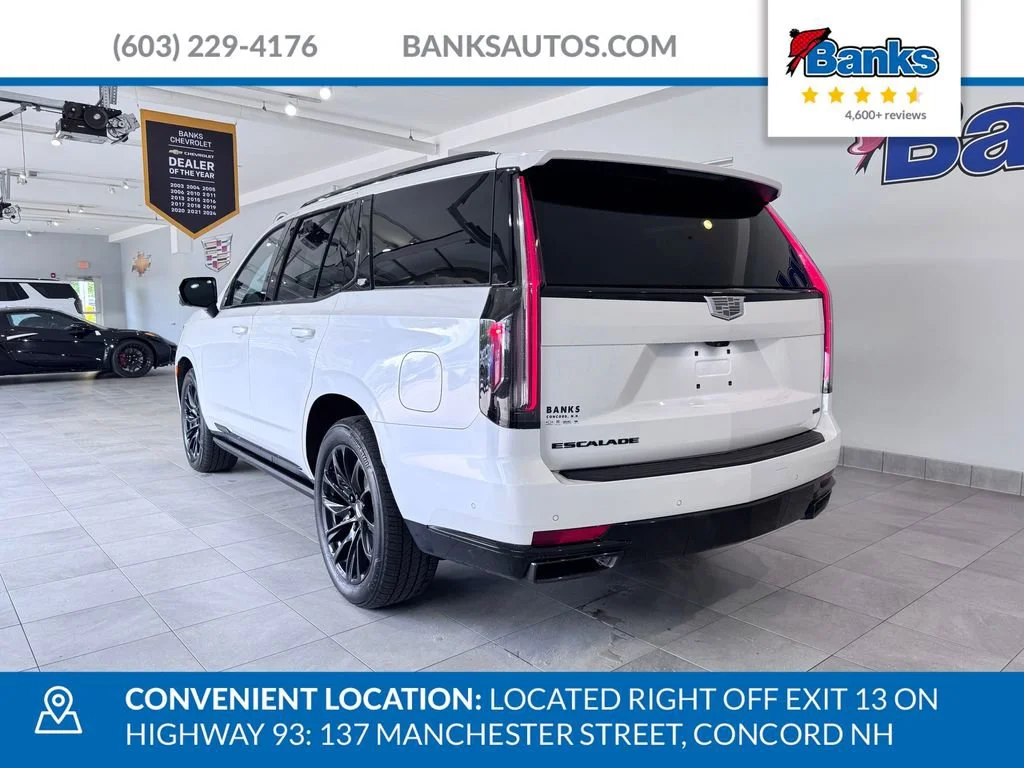 Used 2024 Crystal White Tricoat Cadillac Sport image 5
