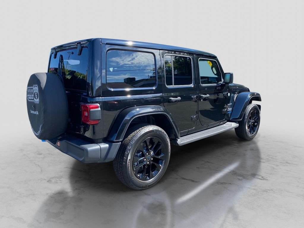 Used 2024 Black Jeep Sahara 4xe image 9