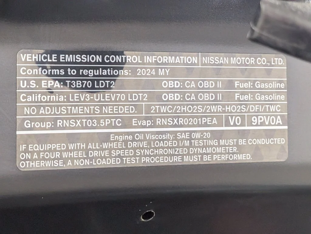 Certified Used 2024 Deep Ocean Blue Nissan SV image 24