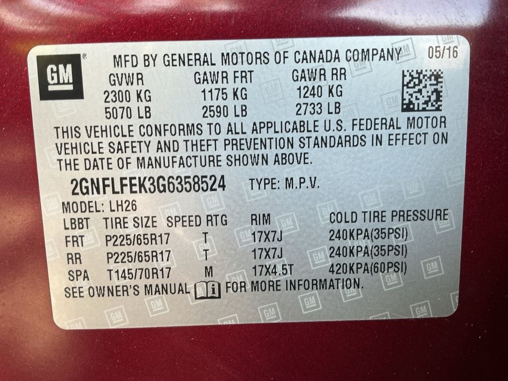 Used 2016 Red Chevrolet LT image 24