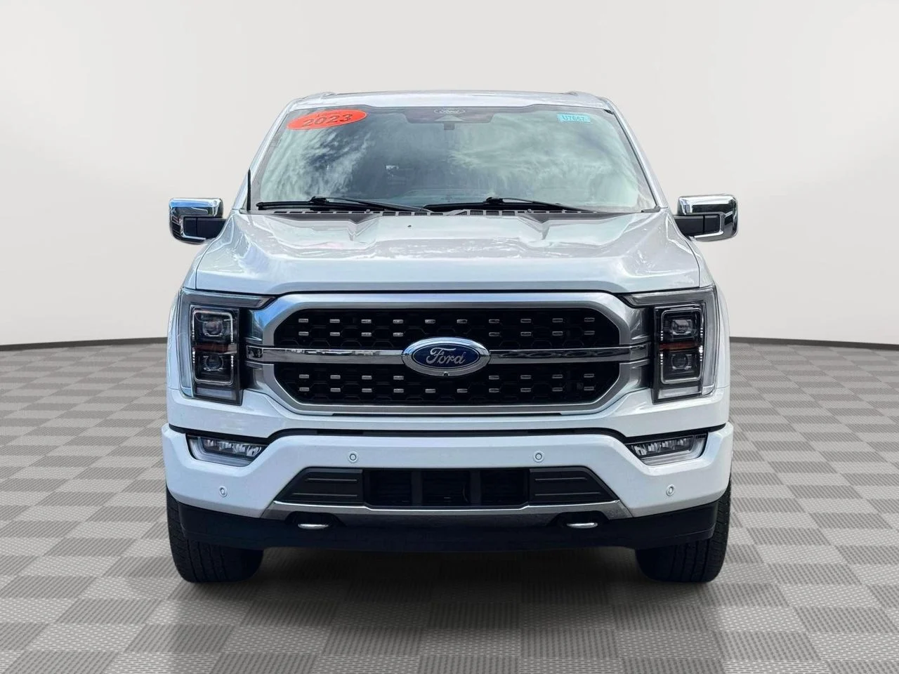Used 2023 Star White Metallic Tri-Coat Ford Platinum image 2