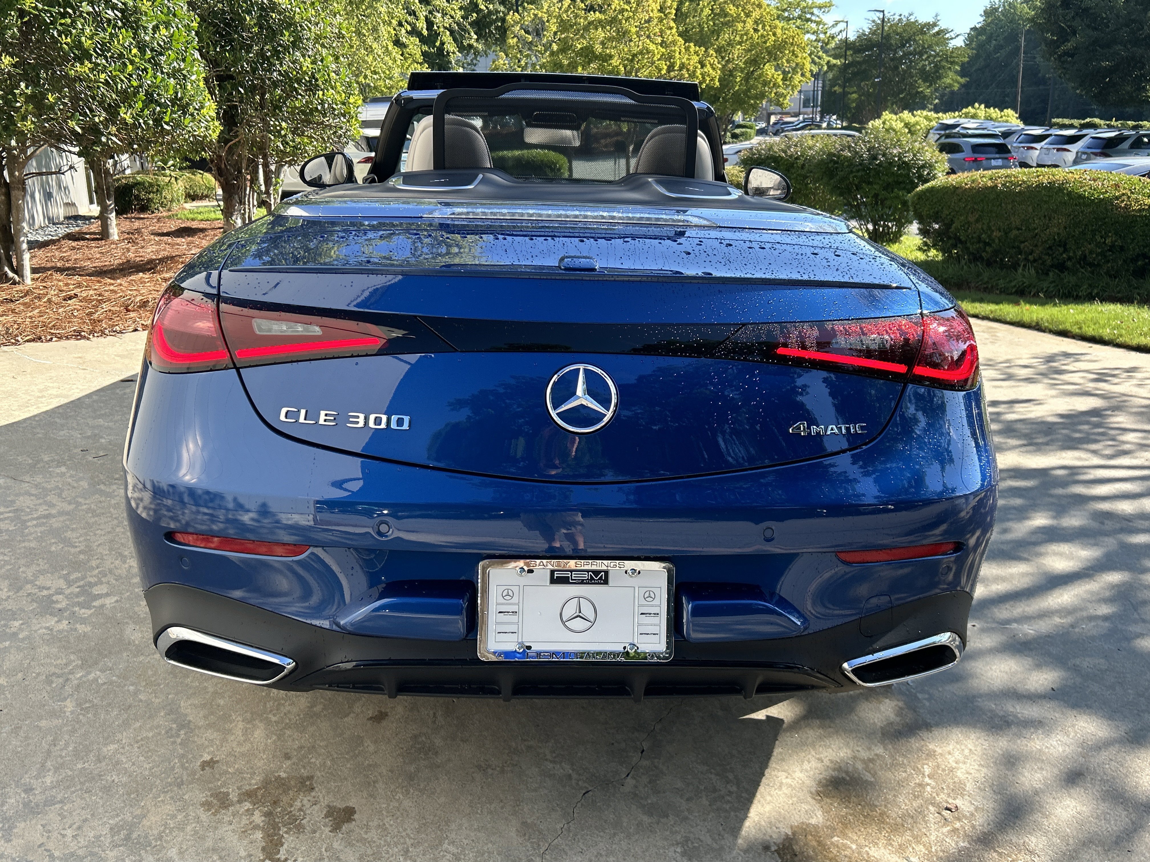 Certified Used 2025 Sterling Blue Metallic Mercedes-Benz CLE 300 4MATIC® Cabriolet image 15