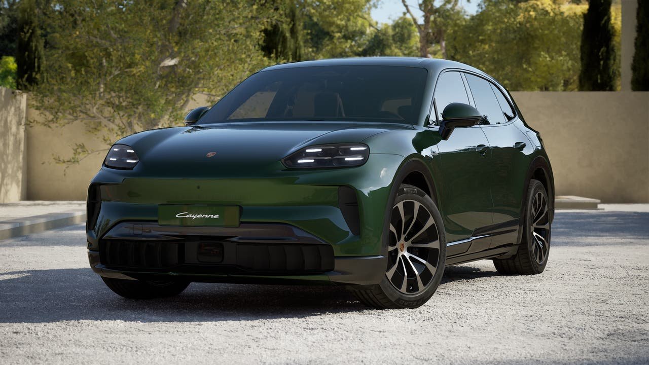 New 2026 Oak Green Metallic Neo Porsche S Electric image 1