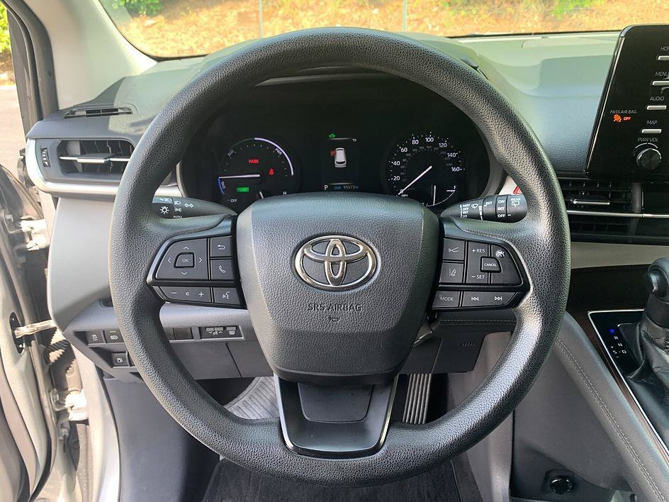Used 2022 Celestial Silver Metallic Toyota LE image 11