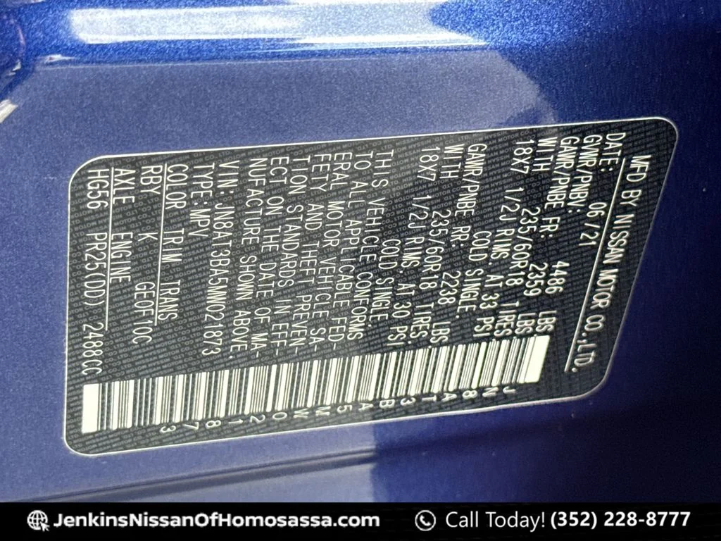 Used 2021 Blue Nissan SV image 50