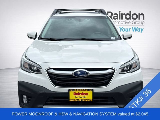 Used 2022 Crystal White Pearl Subaru Limited image 2