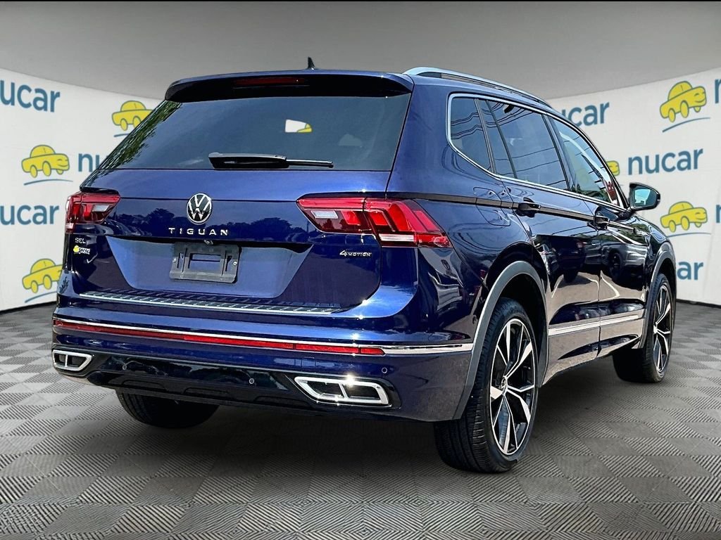 Used 2022 Blue Volkswagen 2.0T SEL R-Line image 6