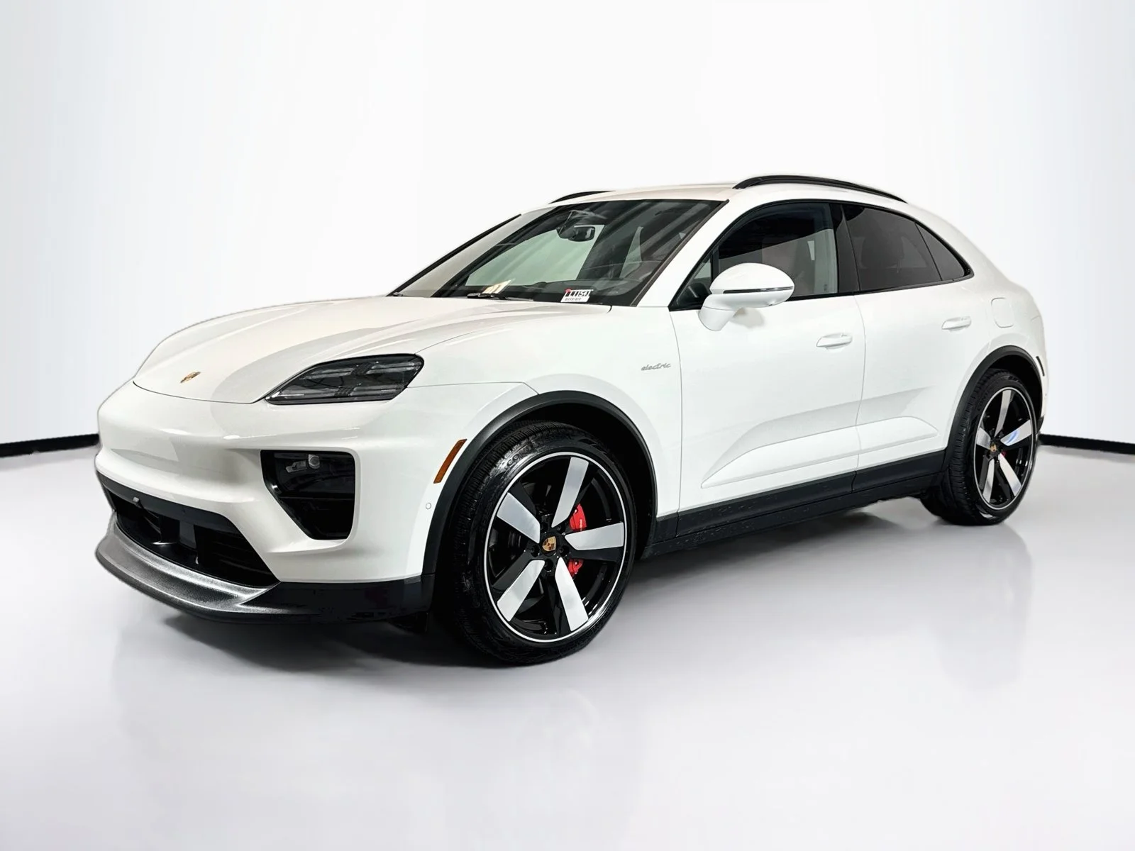 Used 2025 White Porsche Electric 4S image 1