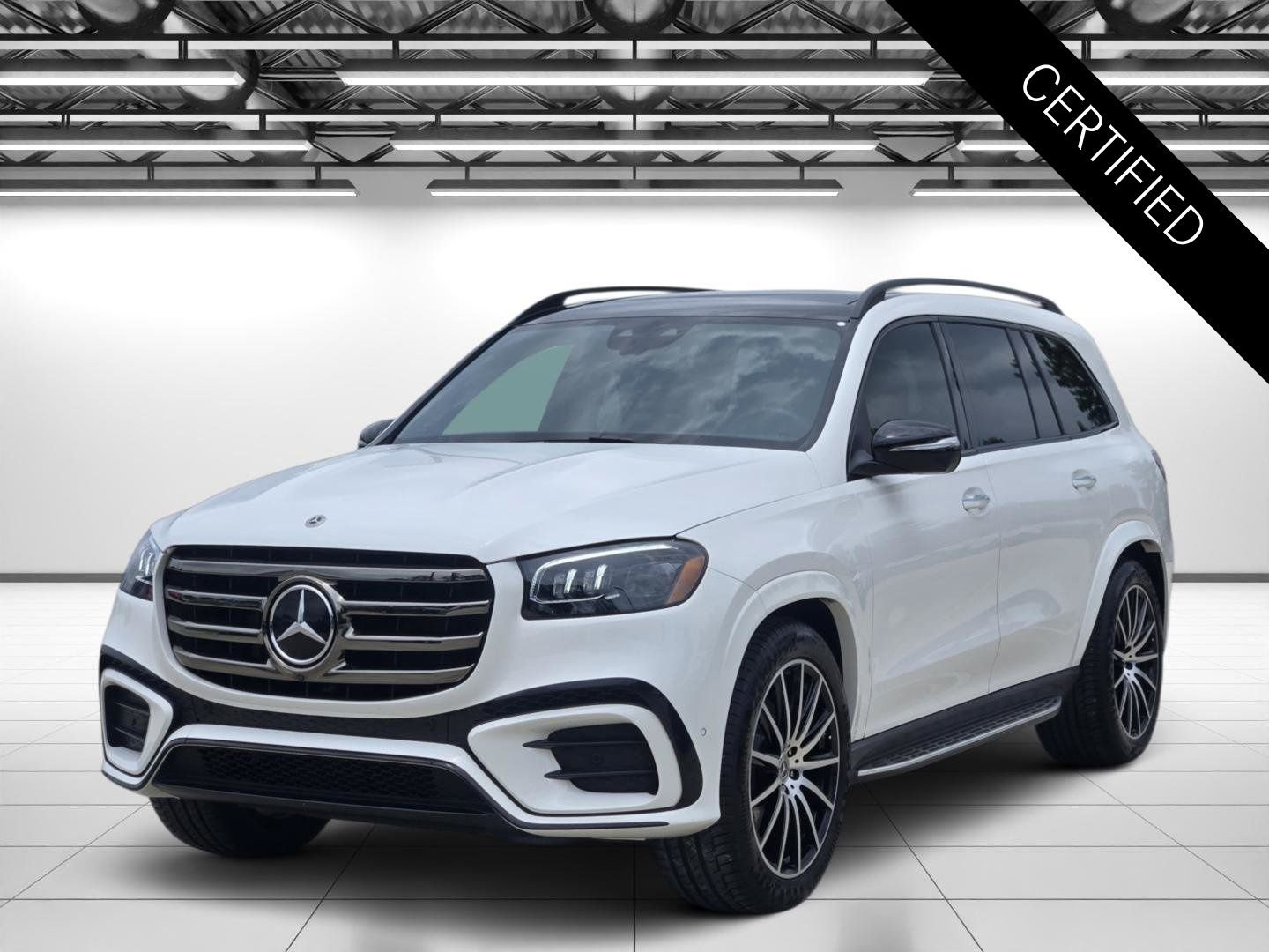Certified Used 2024 Polar White Mercedes-Benz GLS 450 image 5