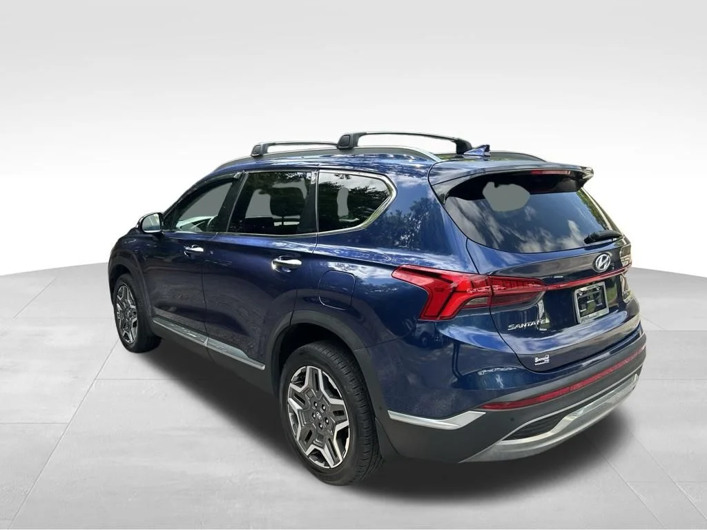 Used 2022 Blue Hyundai Limited image 3