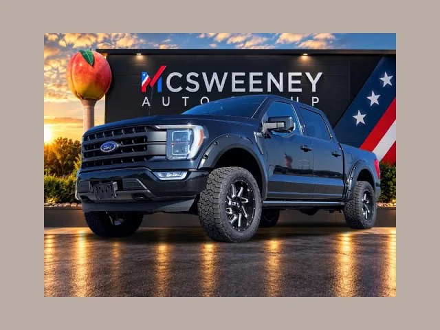 Used 2021 Black Ford Lariat image 1