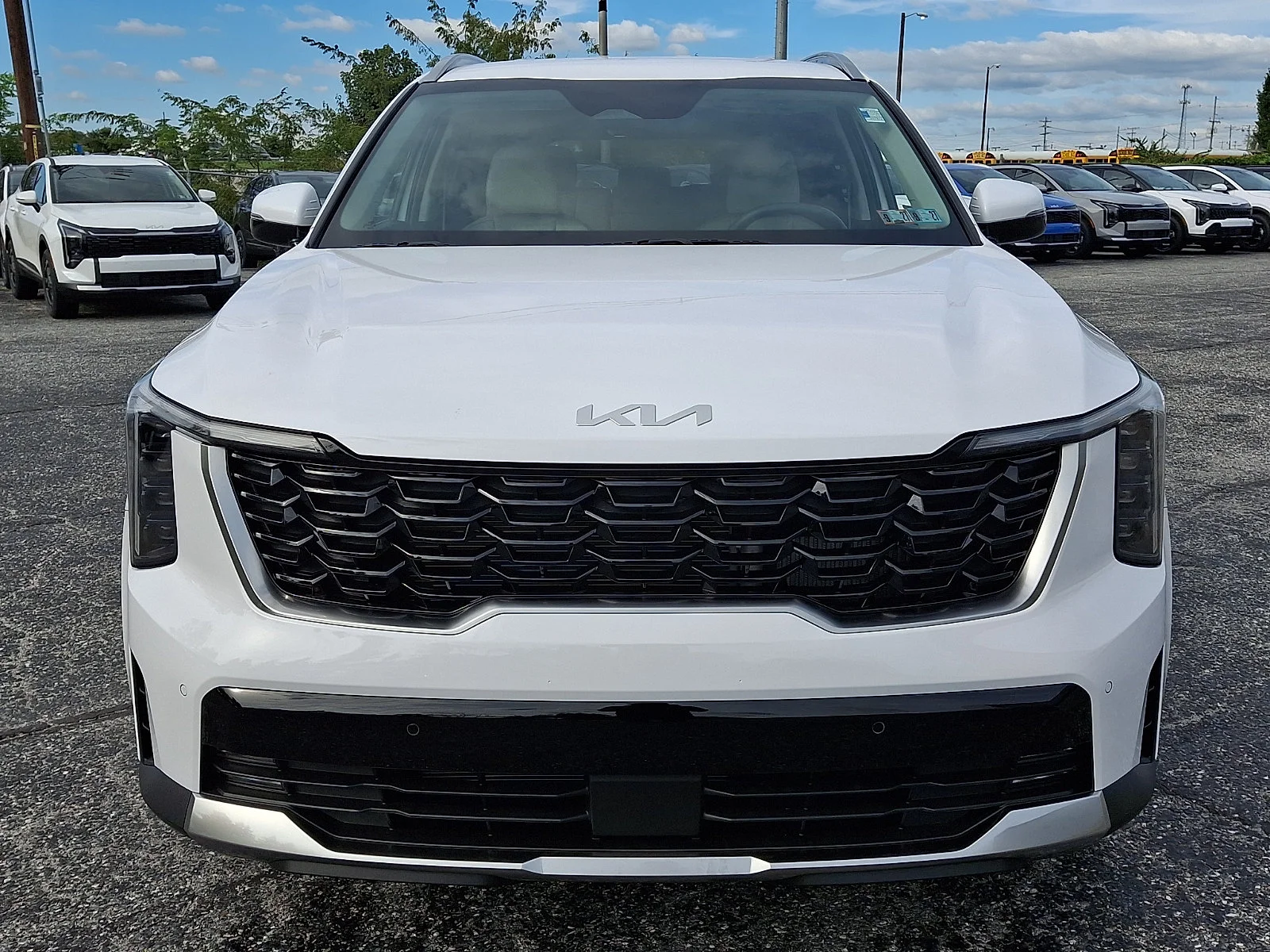New 2026 White Kia EX image 3